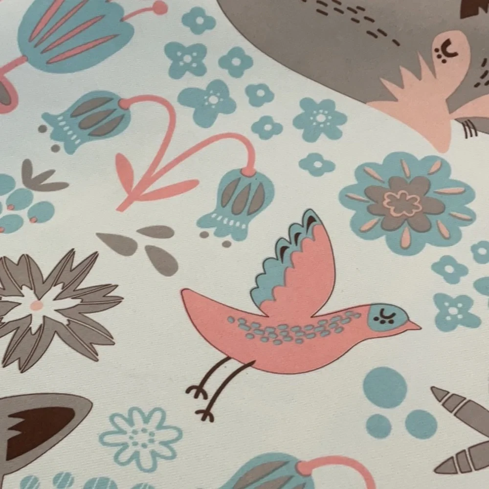Pixie Fox Woodland 2 panels curtains.